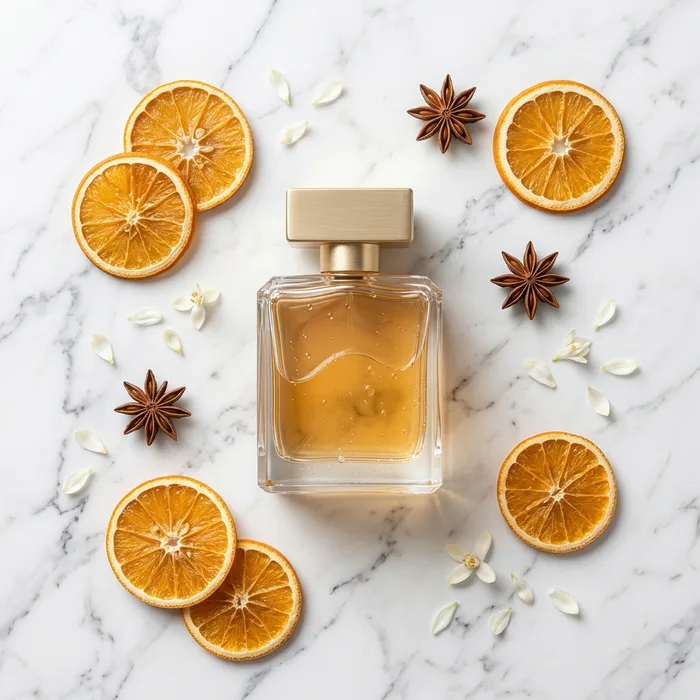 Parfum pe marmură — varianta 3